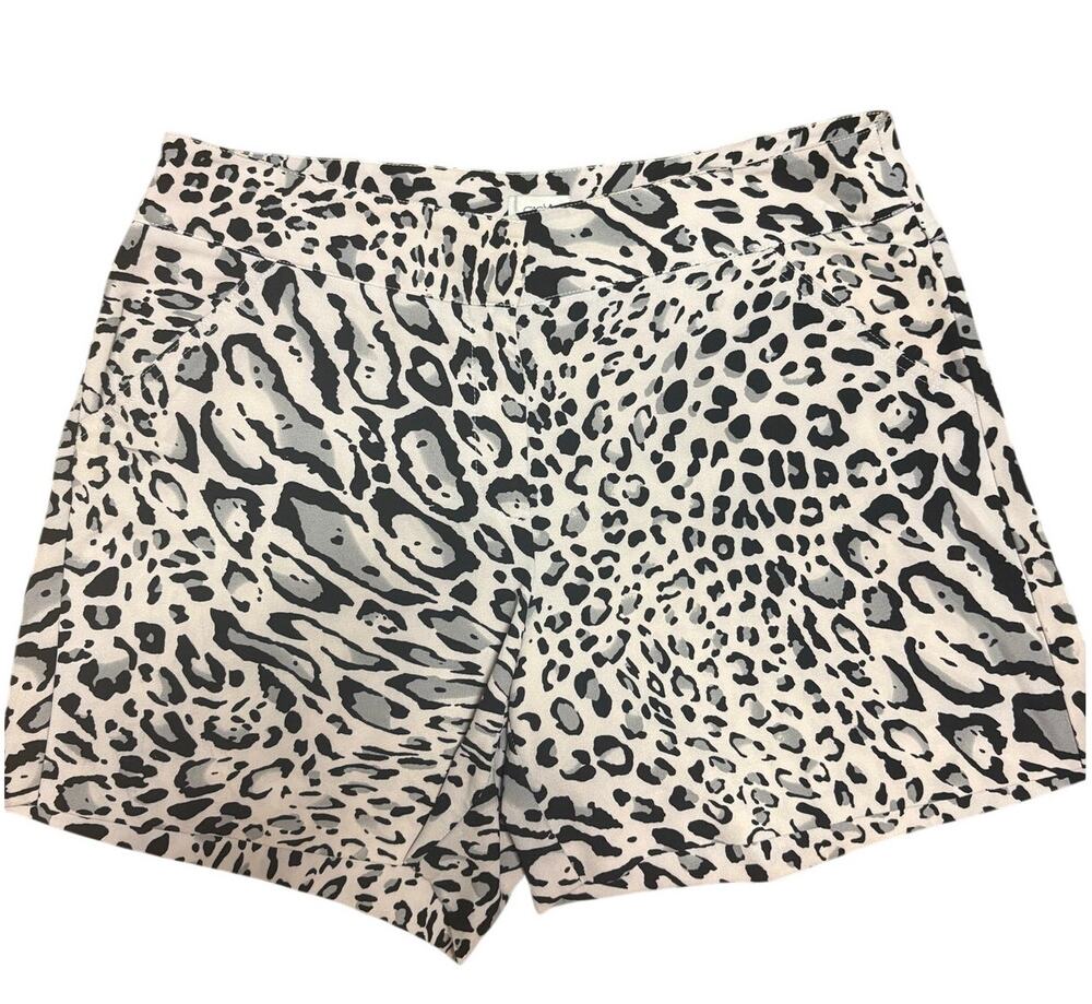 Cache Animal Print Shorts - 12
